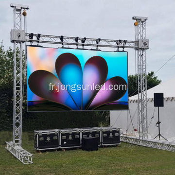 L&#39;écran affiche le signe LED RVB LED